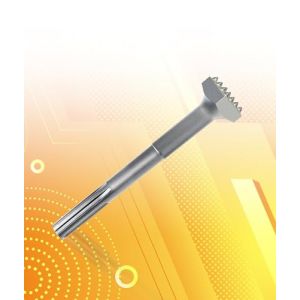 Burin SDS Max, Marteau Burin &Eacute;lectrique Boucharde B&eacute;ton Foret &agrave; Percussion en Acier Alli&eacute; T&ecirc;te Carr&eacute;e 16 Dents Foret &agrave; Percussion &Eacute;lectrique pour Murs/Dalles/Ponts/B&eacute;ton (SDS-Max Mei&szlig;el) (LENWIS, neuf)