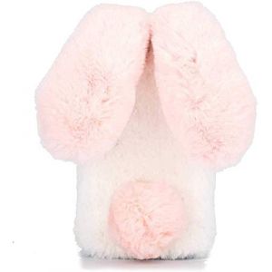YKTO Coque Arrière Lapin Fourrure pour Xiaomi 12 Lite Doux Mignon Coque Belle Moelleuse Coque Arrière Souple Fluffy Soft Lapin Étui Xiaomi 12 LiteTéléphone Peluche Housse Xiaomi 12 Lite,Rose et Blanc (YKTO, neuf)