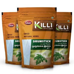 KILLI Drumstick | Murungai | Munagaku | Moringa Leaves Powder, 100g (Pack of 3) (Sairam agencies FRANCE, neuf)