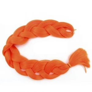 Super Long 165G 200 cm Extension de Cheveux Synthétiques Jumbo Tressage Résistant à la Chaleur Africain Ombre Jumbo Tresse Cheveux Femmes-Jaune-42inch-200cm-CN-1Pcs/Lot (guangzhouliyeshangmaoyouxiangongsi 85244, neuf)