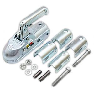 Winterhoff Accouplement pour boule WW30-K+Z 3000kg Attache remorque avec boule Attache remorque pour voiture universelle Tube de traction Chape d'attelage Remorque Trailer (trailer-parts4u, neuf)