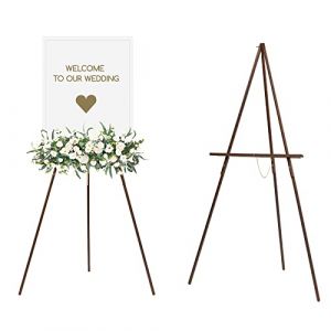 MEEDEN Chevalet en Bois pour Présentation: Chevalet Mariage avec Deux Tailles Ajustables pour Affichage- Trépied en Bois pour Panneau de Bienvennue (MEEDEN ART FR, neuf)