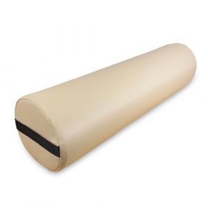 Zen — Rouleau Entier pour Tables de Massage et de thérapie 60 × 15 × 15 cm — Rouleau Coussin pour Table de Massage pour Les Genoux, Les Chevilles et Le Cou — Coussin Table de Massage Crème (Massageliegenhaus, neuf)