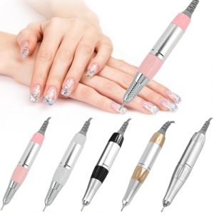 Poignée de Fraise à Ongles: Fraise à Ongles professionnelle - Machine Electrique pour le Gel Acrylique et le Polissage - Gel Acrylique et Polissage pour Ongles (Pink) (MoKeTing, neuf)