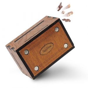 Logica Jeux Art. Pandora Box - La Bo&icirc;te Secrete - Casse-T&ecirc;te en Bois - Coffret Secret - Difficult&egrave; 5/6 Incroyable - Collection Leonardo da Vinci (iDventure, neuf)