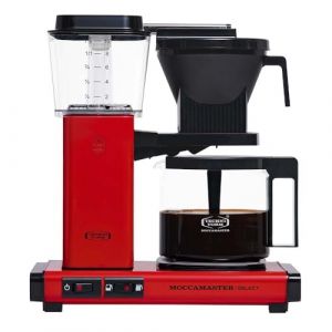Moccamaster KBG Select, Cafetiere, Machines &agrave; Caf&eacute;, Rouge, 1.25 Litre (Electro-Center, neuf)