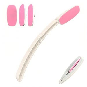 CATOR 1 Pcs Applicateur Cr&egrave;me Dos, applicateur creme dos, Applicateur De Lotion Pour Le Corps Pour Le Dos Pliable Brosse Pour Le Corps Brosse De Bain &agrave; Long Manche Brosse De Douche (QUQU JIANING, neuf)