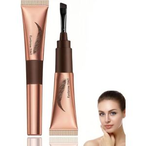 Teinture Sourcils Permanent, Teinture Cils Noir, Gel Sourcils Peel Off, Noir-Gris Teintures Sourcil Longue Dur&eacute;e, Waterproof Eyebrow Gel Tint Peel Off For Defined Eyebrows, Brow Lift Kit Sourcil (#02) (9suYzi, neuf)