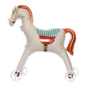 Ballon Cheval XXL, Ballon Gonflable en Forme de Cheval Debout, ballon Poney, Decoration Anniversaire cheval, Décor Fête Anniversaire de cheval (YANGJIEKUN LIMITED, neuf)