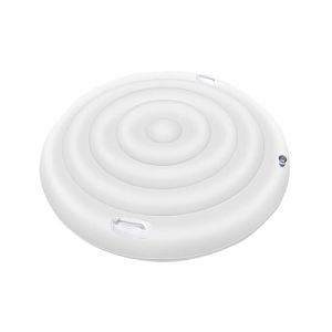 Couvercle de Spa Gonflable – Couverture de Spa Ronde de 165 cm | Couvertures de Spa Haut de Gamme à économie d'énergie | Couvercle de Spa Gonflable avec poignées | Protégez Votre Spa (yingyuekuajing, neuf)