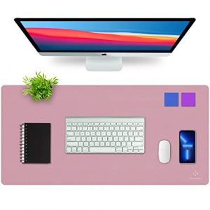 K KNODEL Tapis de Bureau, Tapis Bureau, Tapis Bureau Sous Main, Tapis de Portable, Sous Main Bureau, Double Face (43cm x 90cm, Violet) (KNODEL, neuf)