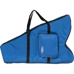 Classic Cantabile Housse pour harpe celtique à 29 cordes - Sac de transport rembourrage intégral - Extérieur en nylon robuste - Grande poche extérieure pour accessoires - Couleur bleue (Maison de la musique Kirstein, neuf)