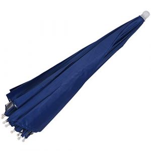 Chapeau parapluie de pêche avec bande élastique de 66 cm de diamètre Bleu foncé, bleu, Chapeau parapluie de tete (tang726K, neuf)