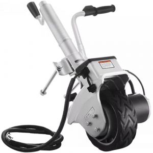 Roue Jockey &eacute;lectrique, Chariot De Remorque &eacute;lectrique, Charge Max De 2268kg, D&eacute;placement De remorque, 12V/350W, Bateau De remorque De Man&oelig;uvre De D&eacute;m&eacute;nageur (jinshenjixieshebeiyouxiangonsi11, neuf)