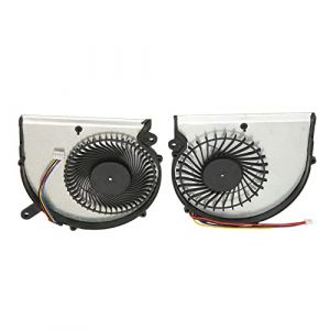 Ventilateur de Refroidissement CPU Refroidisseur GPU Remplacement 4 Broches pour pour Aero 15 15X pour Ordinateur Portable Aero 14 RP64W RP65W (Ventilateur CPU et GPU) (Topiky-U, neuf)