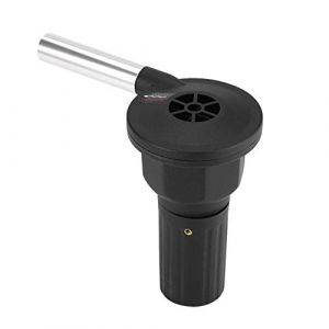 Samfox Ventilateur Soufflet Electrique pour Barbecue, Portable Ordinateur de Poche Batterie Alimenté Ventilateur de Barbecue Camping en Plein Air Pique-Nique Charbon de Bois Barbecue (Samfox, neuf)