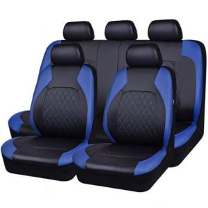 9 Pi&egrave;ces Voiture Ensembles De Housses Si&egrave;ge pour Mercedes Benz GLA Class GLA 260 GLA 200 GLA 220, Cuir Imperm&eacute;Able Confortable Housse de Si&egrave;ge R&eacute;sistant &agrave; l'usure Protection de Si&egrave;ge Accessoires (Amore Vita, neuf)