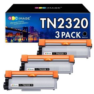 GPC Image TN2320 TN-2320 Cartouche de Toner Compatible pour TN2310 TN-2310 pour Brother DCP-L2520DW MFC-L2700DW DCP-L2500D L2540DN L2560DW HL-L2300D L2340DW L2360DN L2365DW MFC-L2720DW L2740DW, 3 Pack (GRJAAUNS, neuf)