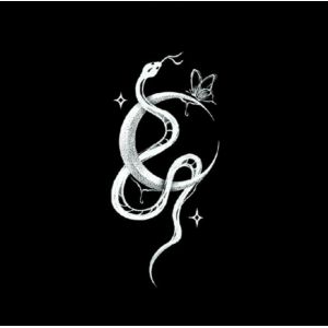 Tatouage Ephemere Serpent De Lune &Agrave; Base De Plantes, Imperm&eacute;ables, Dur&eacute;e De Deux Semaines, Semi Permanents, Pour Bras, Taille, Jus, Femme, Homme, Autocollants, Faux Tatouagestatouages Temporaires (ZhouKouShiXinRuiJianSheGongChengYouXianGongSi, neuf)