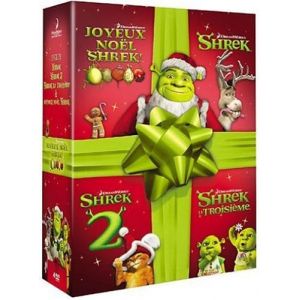 Trilogie + Joyeux No&euml;l Shrek (dvdpromo, neuf)