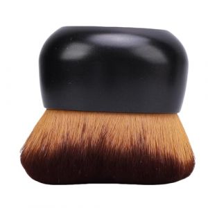Yinhing Brosse Autobronzante pour le Visage et le Corps, Cheveux Doux, T&ecirc;te de Brosse en Forme de Vague, Applicateur de Bronzage, Brosse M&eacute;lang&eacute;e pour une Couverture Uniforme, (BLACK) (Kireina-eu, neuf)