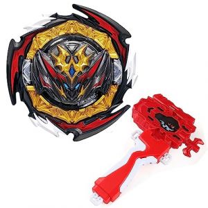 mlywd Gyros Toupies, Quadrive Metal Fusion avec Lanceur Starter Gyros de Combat Jouet Set B-180 (Suiyue Tech., neuf)