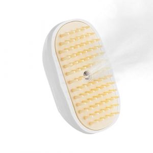 Spritz Peigne &agrave; fourrure pour chats | Brosse &eacute;lectrique &agrave; vapeur pour chat, fournitures de massage de nettoyage pour chat, &eacute;pilateur de chien, peigne de toilettage pour animaux domestiques (babiesian, neuf)