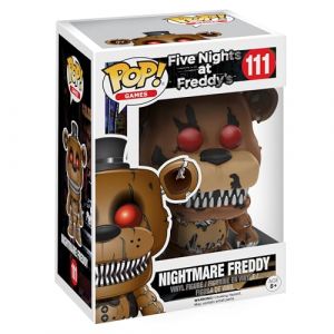 Funko Pop Games: Five Nights at Freddy's (FNAF) - Nightmare Freddy - Collectible Vinyl Figure - Gift Idea - Official Products - Anime Fans (coseon-de, neuf)