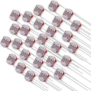 DollaTek 100Pcs 5516 Photorésistance LDR CDS 5mm Capteur Résistant à la Lumière (DollaTek, neuf)