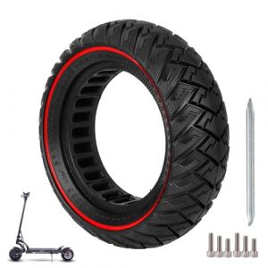 Ulip 10 * 3/255 * 80(80/65-6) pneu solide 10 pouces roues de Scooter électrique de remplacement avant ou arrière pneu solide rouge (lanton shop, neuf)