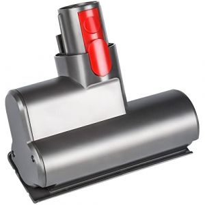 Mini buse turbine pour aspirateur Dyson V7 / V8 / V10 / V11 / V15, rouleau de brosse à dégagement rapide pour canapé, siège auto, fauteuil, élimine les acariens et les allergènes (Alloytool, neuf)