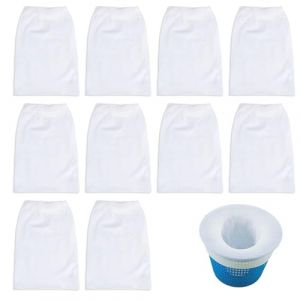 10Pièces Filtre Skimmer Piscine,Panier de Bassin Sol Bache Epuisette Filet Couvercle Filtrante,Anti Sable Filtrantes Joint Tapis Liner Net Skim Chlore Prefiltre,pour Aquarium Pool Exterieur Fontaine (CARTOLOGY DIRECT S.R.L., neuf)