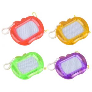 WUSJCOF 4pcs Mini Ardoise Magique Porte-clés Enfants Cadeaux d'Anniversaire Utiles Petits Cadeaux Goodies Tombola Remplissage Pinata Activité Ludique (NAROU DUTEN, neuf)
