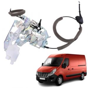 LICHENGTAI Servomoteur de serrure de porte coulissante pour Renault Master III 2010-On, pour Opel Movano B 2010-On, pour Nissan NV400 Actionneur de serrure de porte coulissante droite (Okssud, neuf)