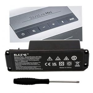 BLESYS 061384 Batterie 7,4V 2600mAh pour Bose SoundLink Mini I, Mini 1 uniquement (ne fonctionne pas avec Mini II, SoundLink I/II/III, 063404) Batterie pour haut-parleur Bluetooth 061385 061386 063287 (HengSi, neuf)