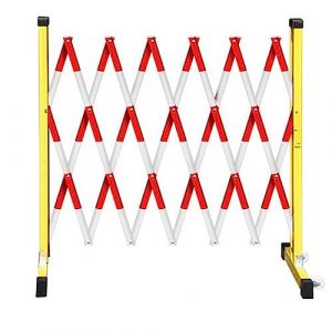 Barri&egrave;re m&eacute;tallique extensible en accord&eacute;on mobile pliable avec roulettes, barri&egrave;re de s&eacute;curit&eacute; flexible pour pi&eacute;tons et all&eacute;es de s&eacute;curit&eacute; (haolingjie, neuf)