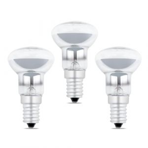 R39 E14 25W Ampoule de Lampe à Lave Dimmable, 2700K Blanc Chaud, 250LM, AC 230V, Ampoules Réflecteur, pour Lampe Pailletée, Lampe à Fusée, Pack de 3 (XiMing Co. Ltd, neuf)