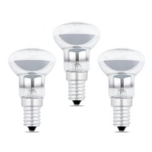 R39 E14 25W Ampoule de Lampe à Lave Dimmable, 2700K Blanc Chaud, 250LM, AC 230V, Ampoules Réflecteur, pour Lampe Pailletée, Lampe à Fusée, Pack de 3 (HAOMEIZHANGWEI, neuf)