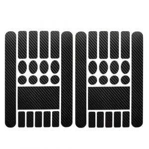 OIGWBPH 2 Pièces pour Cadre de Vélo, Autocollant en Carbone, Protection contre les Dommages de Peinture, Autocollant pour Cadre, pour la Chaîne de Vélo, pour Vélo de Route VTT (CAMPBELL INTERNATIONAL TRADE LIMITED, neuf)