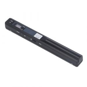 Scanner de Documents Portable, Petit Scanner de Documents et de Photos USB, de Scanner Portable Couleur HD 900 DPI pour la Maison, Les Voyages, Le Bureau et Les (Black) (Byged, neuf)