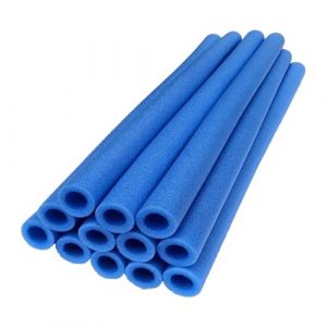 Qurygin Lot de 12 Manchons de Protection en Mousse pour Poteau de Trampoline, Tubes de Protection en Mousse pour Trampoline (cultle, neuf)