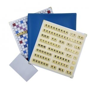 LA BOUTIQUE DU SCRABBLEUR Jeu de Scrabble de Voyage magn&eacute;tique Pochette Standard Officiel de la f&eacute;d&eacute;ration fran&ccedil;aise de Scrabble Duplicate Made in France id&eacute;al pour Les scrabbleurs de la Famille (La boutique du Scrabbleur, neuf)