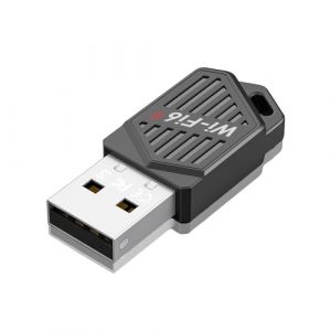 Cl&eacute; WiFi 6 AX900 Bluetooth 5.4 Adaptateur USB sans Fil Double Bande 5GHz 600Mbps&2.4GHz 286Mbps Dongle WiFi Puissante pour PC, Pilote Int&eacute;gr&eacute;, MU-MIMO,WPA3, Compatible avec Windows 11/10 (chenpeixia, neuf)