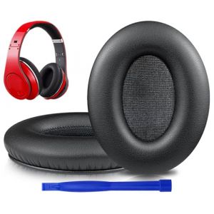 SOULWIT Souple Cuir Prot&eacute;in&eacute; Mousse Coussin Coussinets pour Monster Beats Studio 1.0 (1 St Gen) Casque by Dr. Dre (SoloWIT Store, neuf)