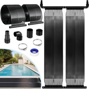 Chauffage Solaire pour Piscine 75x 500 cm, Chauffage Solaire de Piscine, Collecteur Solaire, Réchauffeur Solaire pour Piscine de 3,75㎡ jusqu'à 20000l d'eau, Tapis solaires,Extensible, Résistant aux UV (Dorigod Trading Limited, neuf)