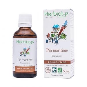 Herbiolys | Macérat de bourgeons Bio | Pin maritime (Pinus maritima) | Respiration | Gemmothérapie Bio | 50 ml (BIVEA, neuf)