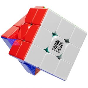 Moyu RS3M V5 SE Ball Core UV Coated 3x3 SpeedCube, 3x3 Puzzle Stickerless RS3M V5 MagLev Master Cube (MagLev+Ball Core Magic Clothes) Gift for Speed Cuber (MoYu FR, neuf)