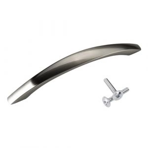 10 x SO-TECH® Poignée de Meuble "Deja" Finition Acier Inox Entraxe de trous 128mm (S&O Handelsgesellschaft mbH, neuf)