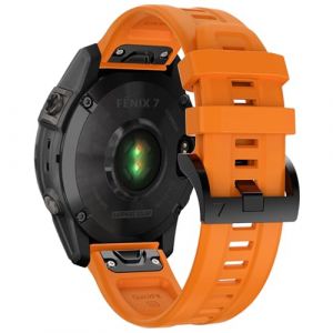 Bracelet en Silicone Fenix 7, Bracelet pour Garmin Fenix 8 47 mm, Fenix 7 Solar, Fenix 7 Sapphire Solar, Fenix 7 Pro, Fenix 6 /pro/Sapphire, Fenix 5 /plus, Forerunner 935/945/955, Quatix 5/6/7 (SUPORE, neuf)