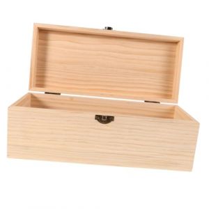 FRCOLOR Boîte Bois de Pin pour Huiles Essentielles Compartiments Organiseur de Rangement Sûr et Coffret de pour Flacons Daromathérapie à Domicile ou Spa (Different Quality, neuf)